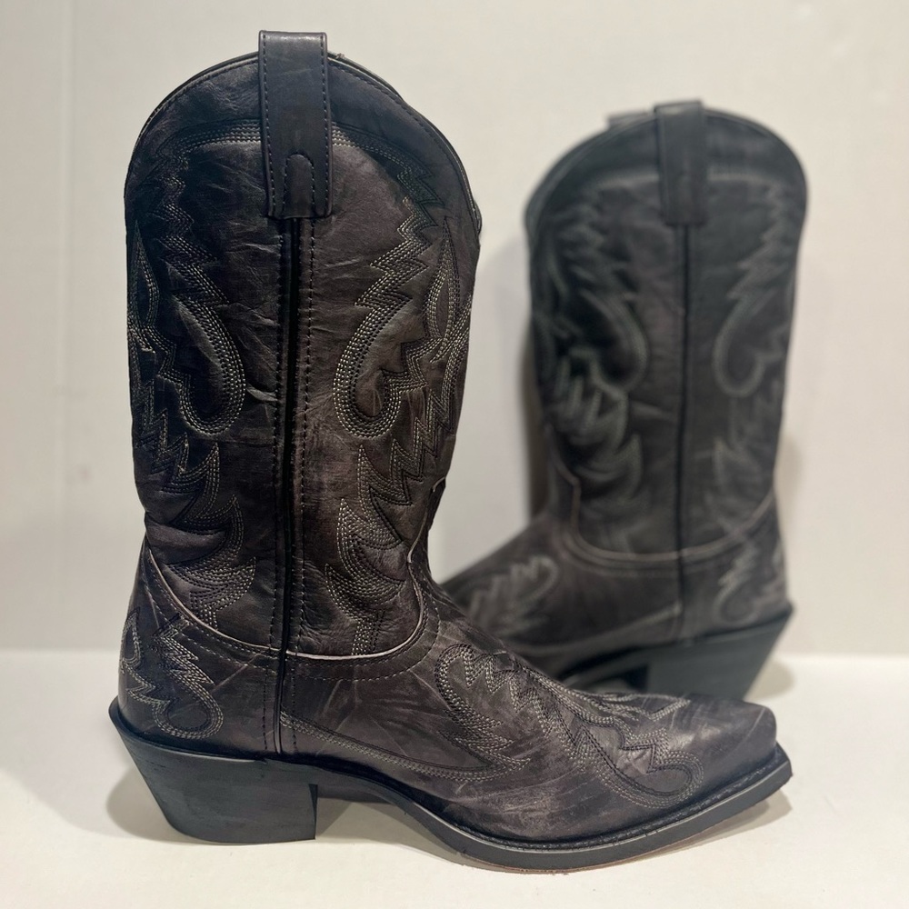 LAREDO MEN'S DISTRESSED WESTERN BOOTS
